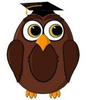 Tl Wise Owl Cartoon Card Copy Image